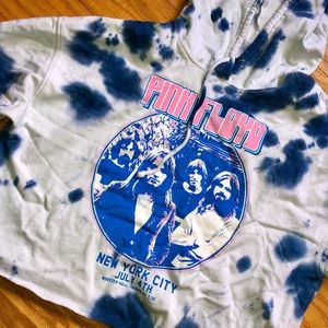 Pink Floyd Crop-Top Hoodie